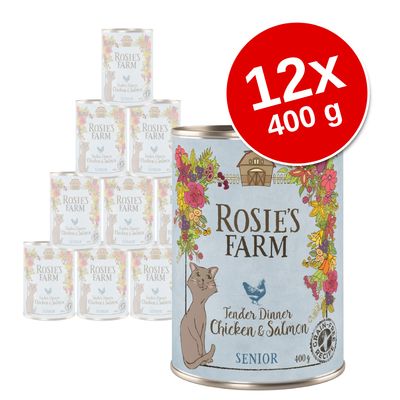 Pakiet Rosie's Farm Senior, 12 x 400 g