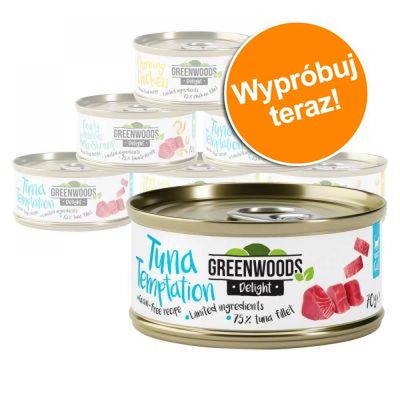 Mieszany pakiet próbny Greenwoods Delight, 6 x 70 g