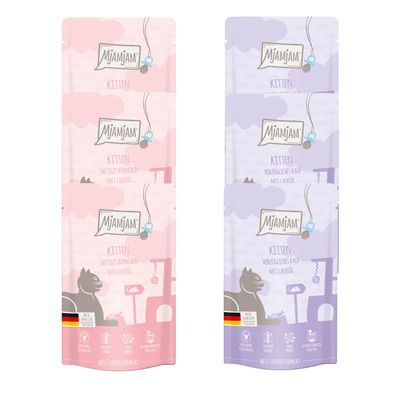Pakiet mieszany MjAMjAM Kitten, 12 x 125 g