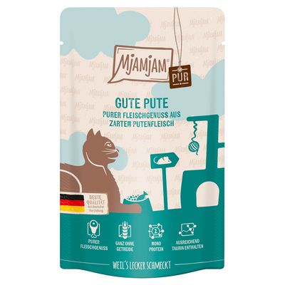 MjAMjAM Quetschie purer Fleischgenuss, 12 x 125 g