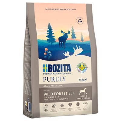 Bozita Dog Purely Grain Free Puppy & Junior Large, łoś