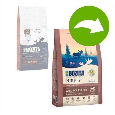Bozita Dog Purely Grain Free Puppy & Junior, łoś