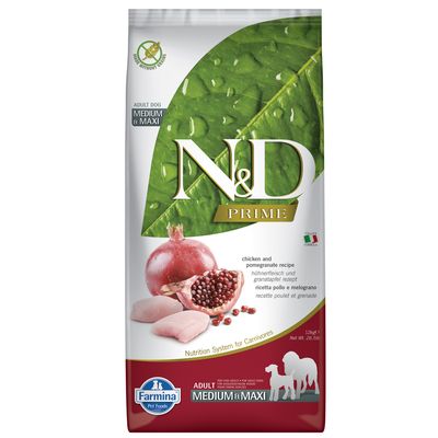 Farmina N&D Grain Free Adult Medium, kurczak i owoc granatu