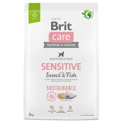 Brit Care Dog Sustainable Sensitive, ryba i insekty
