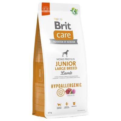 Brit Care Dog Hypoallergenic Junior Large Breed, jagnięcina i ryż