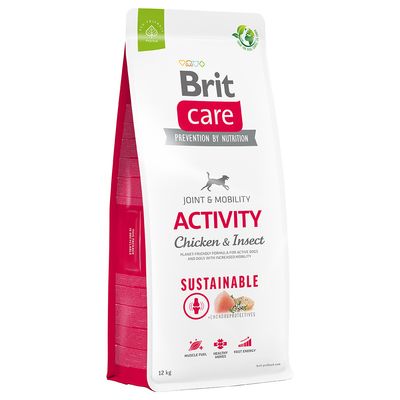 Brit Care Dog Sustainable Activity, kurczak i insekty