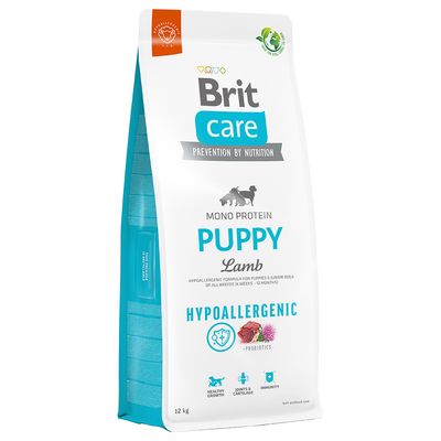 Brit Care Dog Hypoallergenic Puppy, jagnięcina i ryż