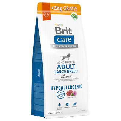 Brit Care Dog Hypoallergenic Adult Large Breed, jagnięcina i ryż