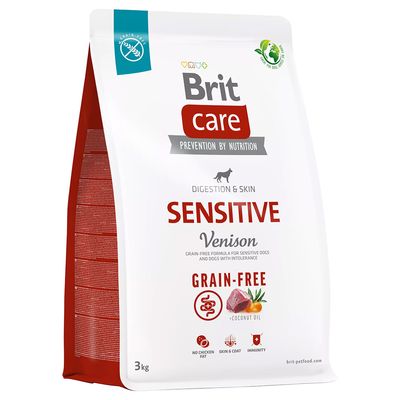 Brit Care Dog Grain-Free Sensitive, dziczyzna i ziemniaki