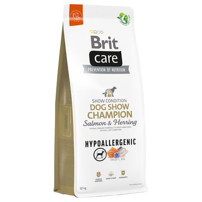 Brit Care Hypoallergenic Dog Show Champion, łosoś i śledź