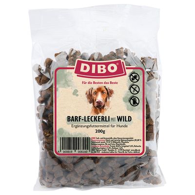 DIBO BARF, przysmaki z dziczyzną
