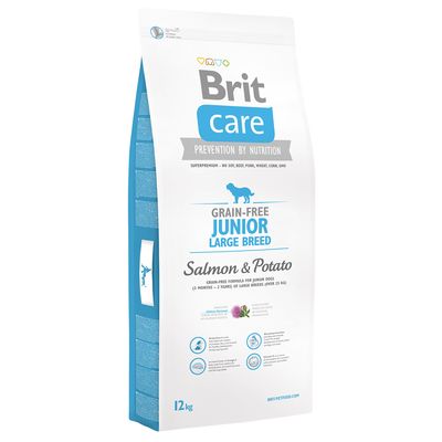Brit Care Dog Grain-Free Junior Large Breed, łosoś i ziemniaki