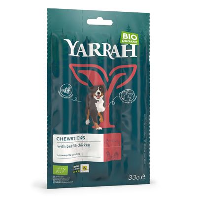 Yarrah Bio Chew Sticks, pałeczki do żucia dla psa