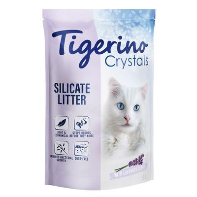 Tigerino Crystals, żwirek dla kota - zapach lawendowy