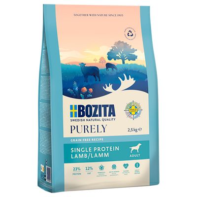 Bozita Dog Purely Adult Grain Free, jagnięcina