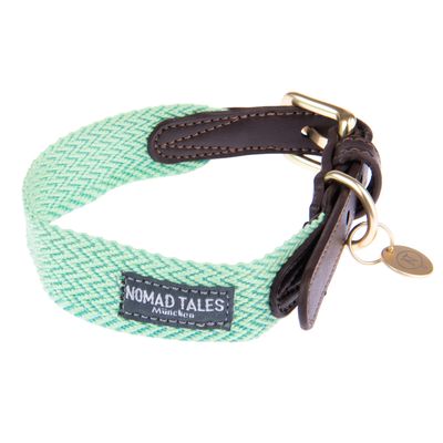 Nomad Tales Bloom, obroża, kolor mint