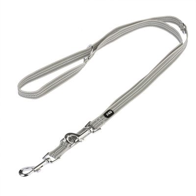 TIAKI, smycz Reflective Rubber, szara
