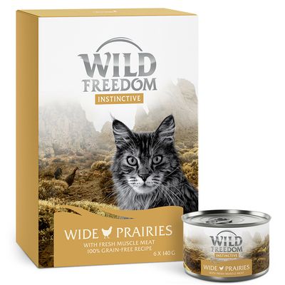 Wild Freedom Instinctive, karma uzupełniająca 6 x 140 g