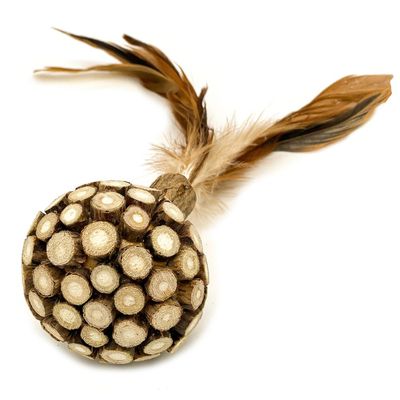 Zabawka do pielęgnacji zębów w kształcie kuli Aumüller Silvervine