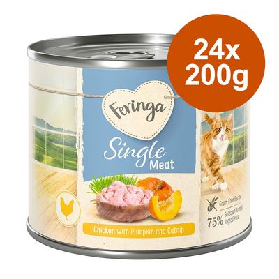 Megapakiet Feringa Single Meat Menu, 24 x 200 g