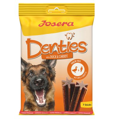 Josera Denties, z kaczką i marchewką