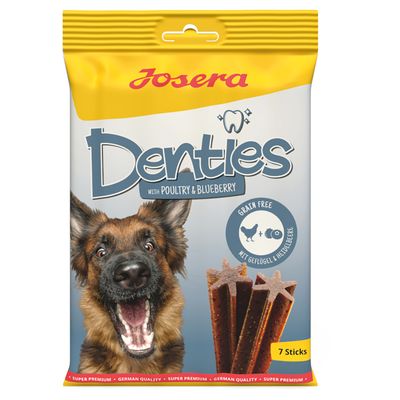 Josera Denties, z drobiem i jagodami