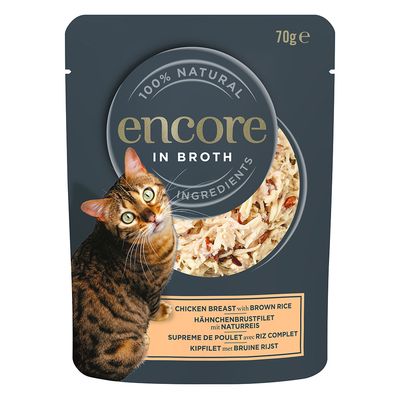 Encore Cat, karma mokra w saszetkach, 16 x 70 g