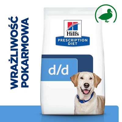 Hill's Prescription Diet d/d Food Sensitivities, kaczka i ryż