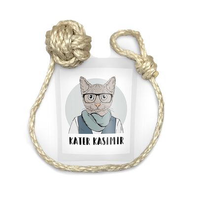 Kater Kasimir, zabawka dla kota małpia pięść