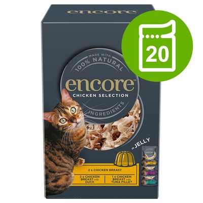 Pakiet mieszany Encore w galarecie, saszetki, 20 x 50 g