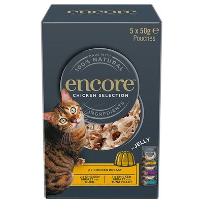 Pakiet mieszany Encore w galarecie, saszetki, 5 x 50 g