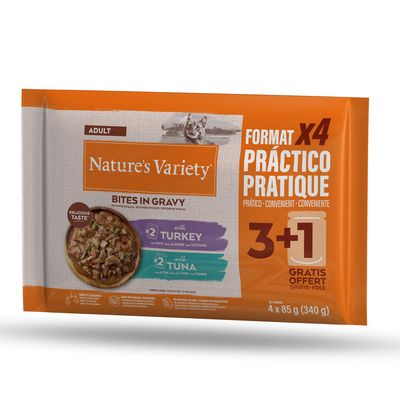 Nature's Variety Bites w sosie Adult, 44 x 85 g