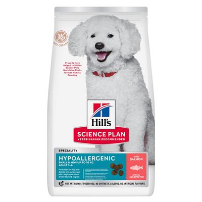 Hill's Science Plan Hypoallergenic Adult Small & Mini, łosoś