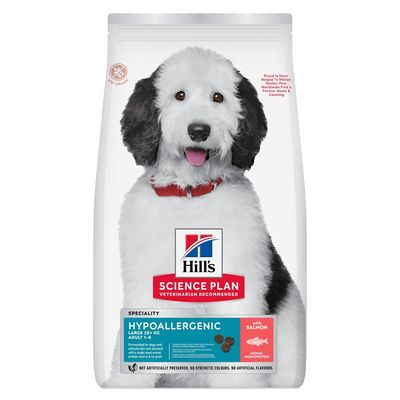 Hill's Science Plan Adult Hypoallergenic Adult Large, łosoś