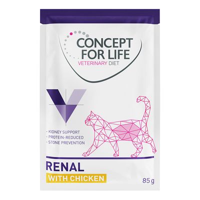 Concept for Life Veterinary Diet Renal, kurczak, saszetki