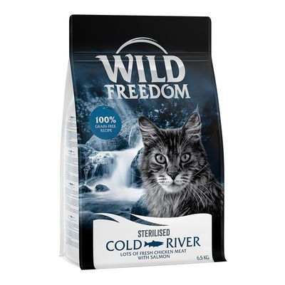 Wild Freedom Adult "Cold River" Sterilised, łosoś - bezzbożowa receptura