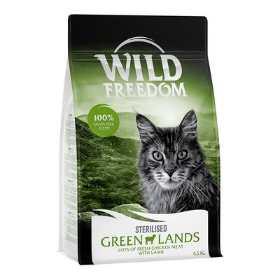 Wild Freedom Adult "Green Lands" Sterilised, jagnięcina - bezzbożowa receptura