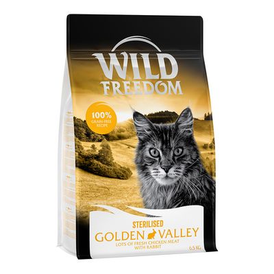 Wild Freedom Adult "Golden Valley" Sterilised, królik - bezzbożowa receptura