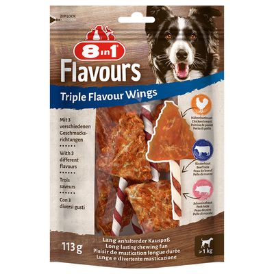 pałeczki do żucia 8w1 Triple Flavour Wings