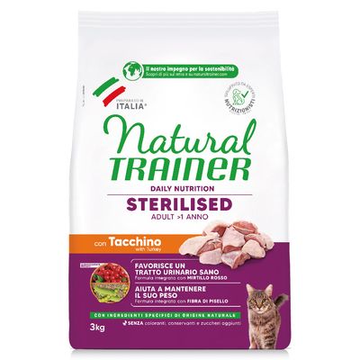 Natural Trainer Sterilised, białe mięso