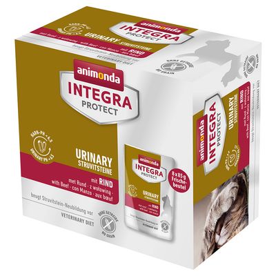 animonda Integra Protect Adult Urinary, kamienie struwitowe, 8 x 85 g