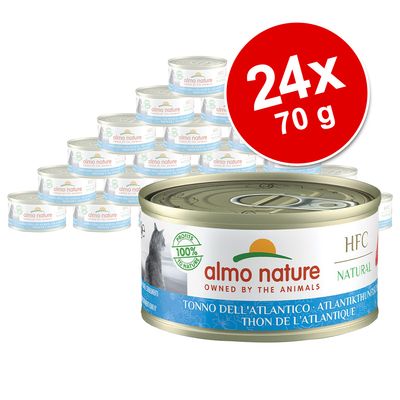 Megapakiet Almo Nature HFC Natural, 24 x 70 g