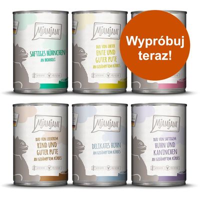 Pakiet próbny MjaMjaM, 6 x 400 g