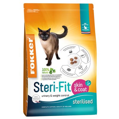 Fokker Cat Steri-Fit Skin & Coat karma dla kotów