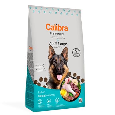 Calibra Dog Premium Line Adult kurczak dla dużych ras