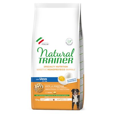 Natural Trainer Sensitive Adult Medium & Maxi z jajkiem