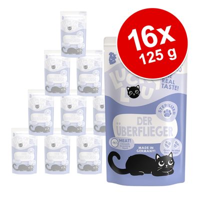 Lucky Lou Sterilized, 16 x 125 g