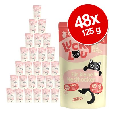 Korzystny pakiet Lucky Lou Kitten, 48 x 125 g