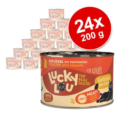 Korzystny pakiet Lucky Lou Adult, 24 x 200 g