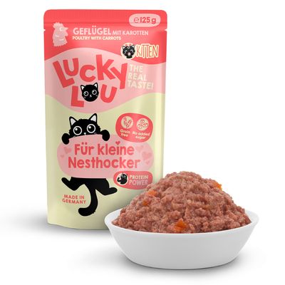 Lucky Lou Kitten, 16 x 125 g